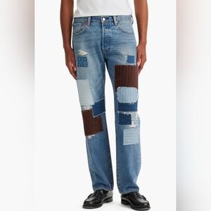LEVIS 501 Men's Patchwork Jeans